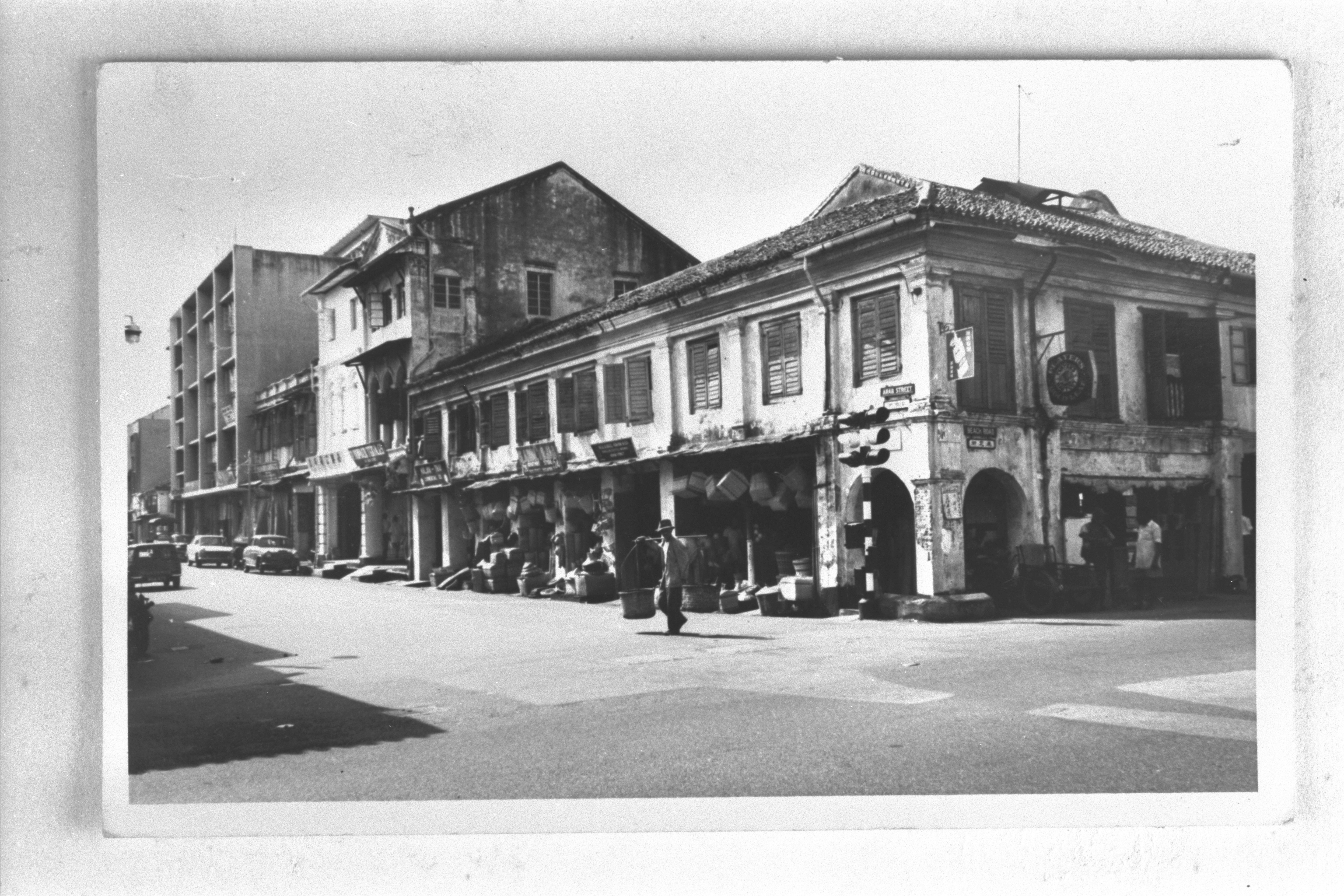 Arab Street shophouses, 1963. Courtesy of National Archives of Singapore