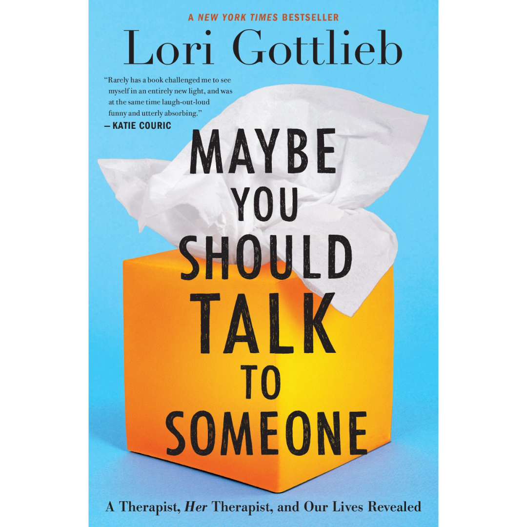 Maybe you should talk to someone book cover image