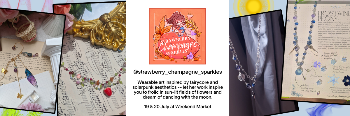 strawberry champagne sparkles